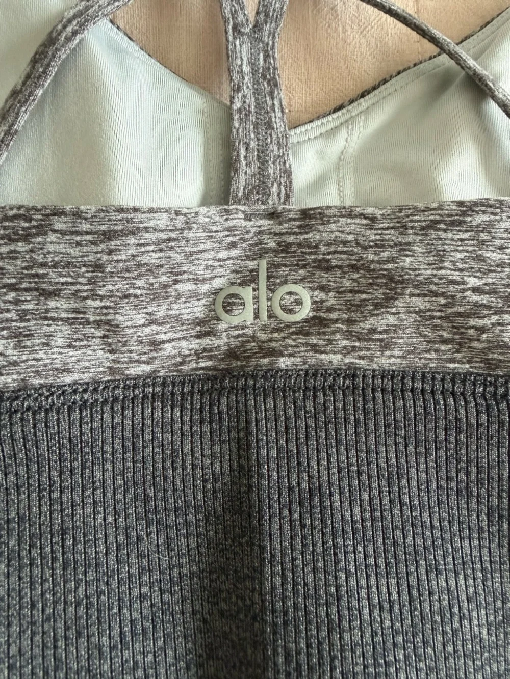 Alo Yoga 'Alo-Soft Lush V Neck Sports Bra'